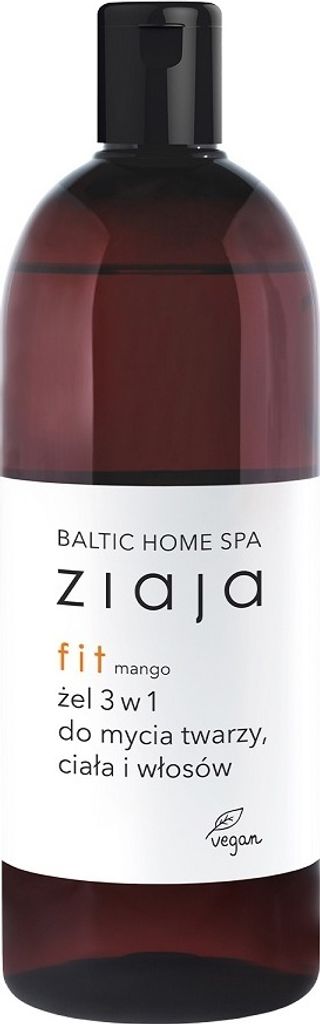Ziaja Baltic Home Spa Fit, Żel do mycia 3w1, 500 ml Zdjęcie produktu 