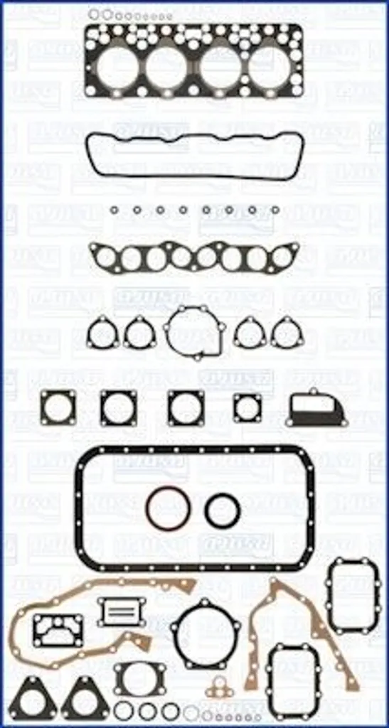 Kit de réfection moteur pour Nissan Pick Up 720 avec joints AJUSA