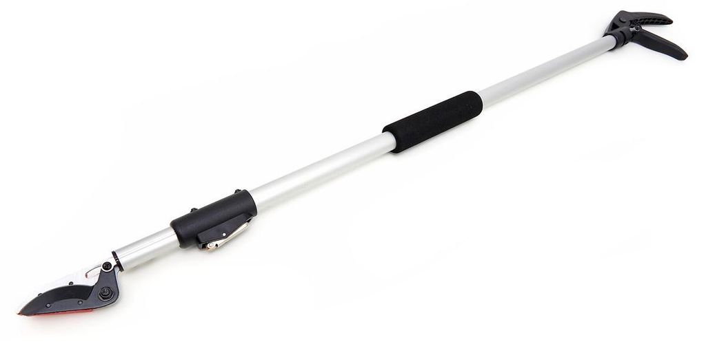 AOK Professionelle Teleskop-Gartenschere – Astschere mit Klemmfunktion