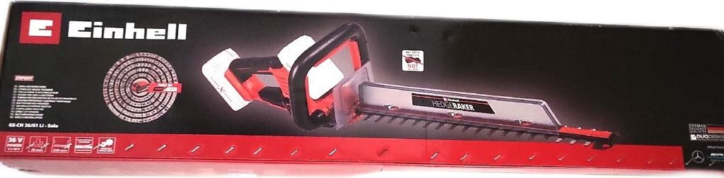 Einhell Akku Heckenschere Gartengeräte GE CH 3661 Li Solo Produktbild 