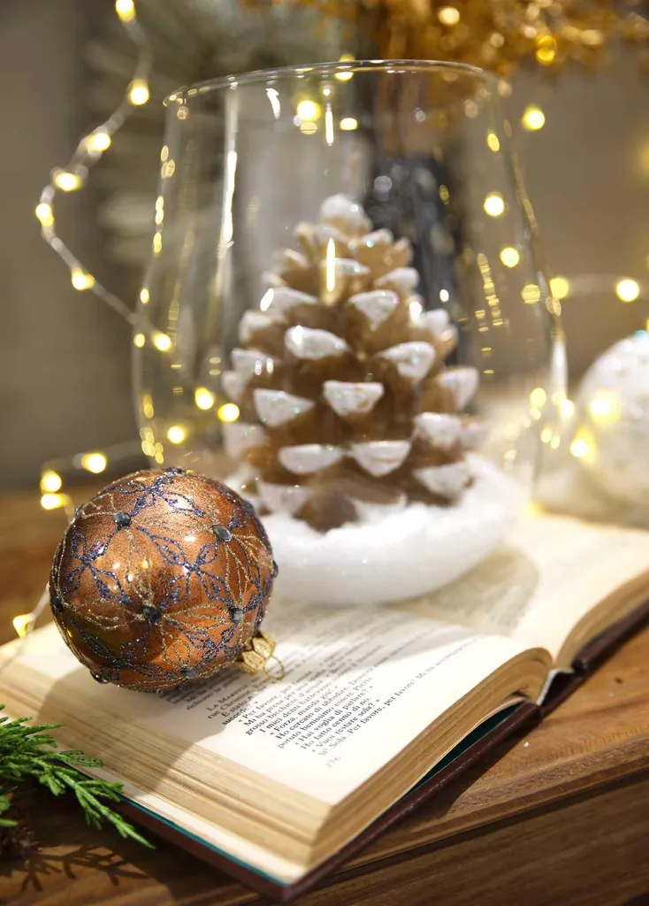 Boules de Noël en verre cuivré durables pour remplacer le plastique chic