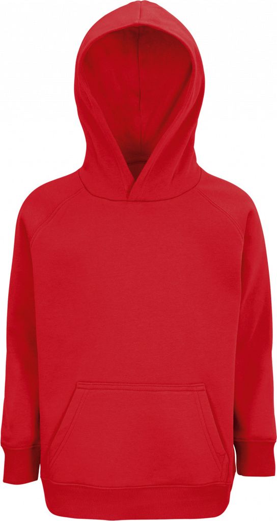 SOL'S Jungen Hoodie Kapuzenpullover Hooded Sweat Langarm Pullover, Größe:12A, Farbe:Rot