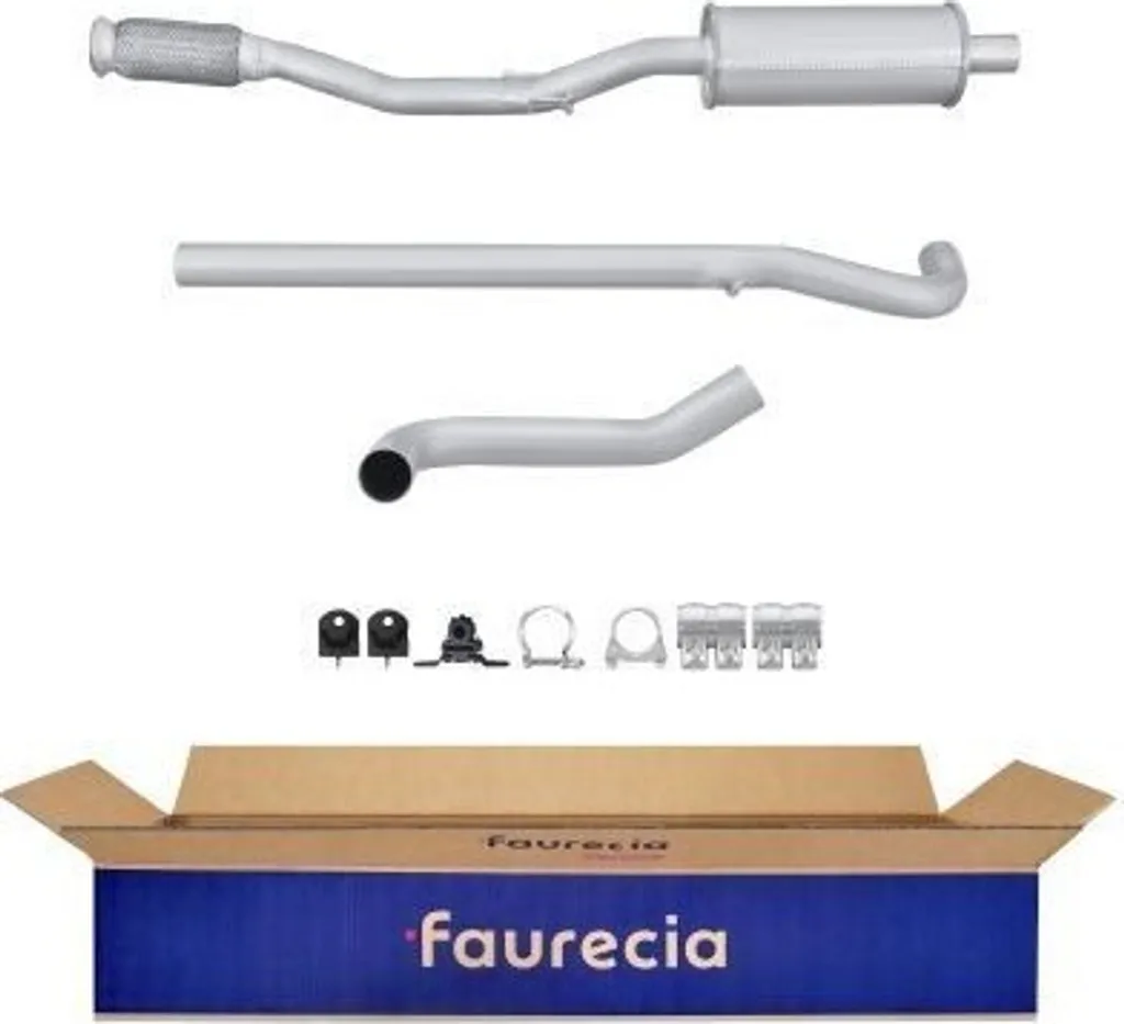 Silencieux Avant pour Réparation Échappement Peugeot 207, 208 et SW