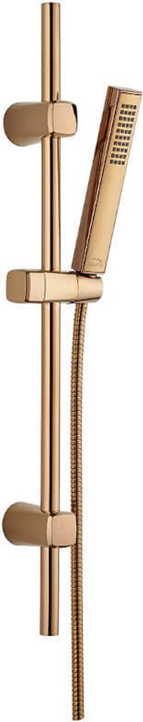 Design Brauseset mit Duschstange Rosé Gold