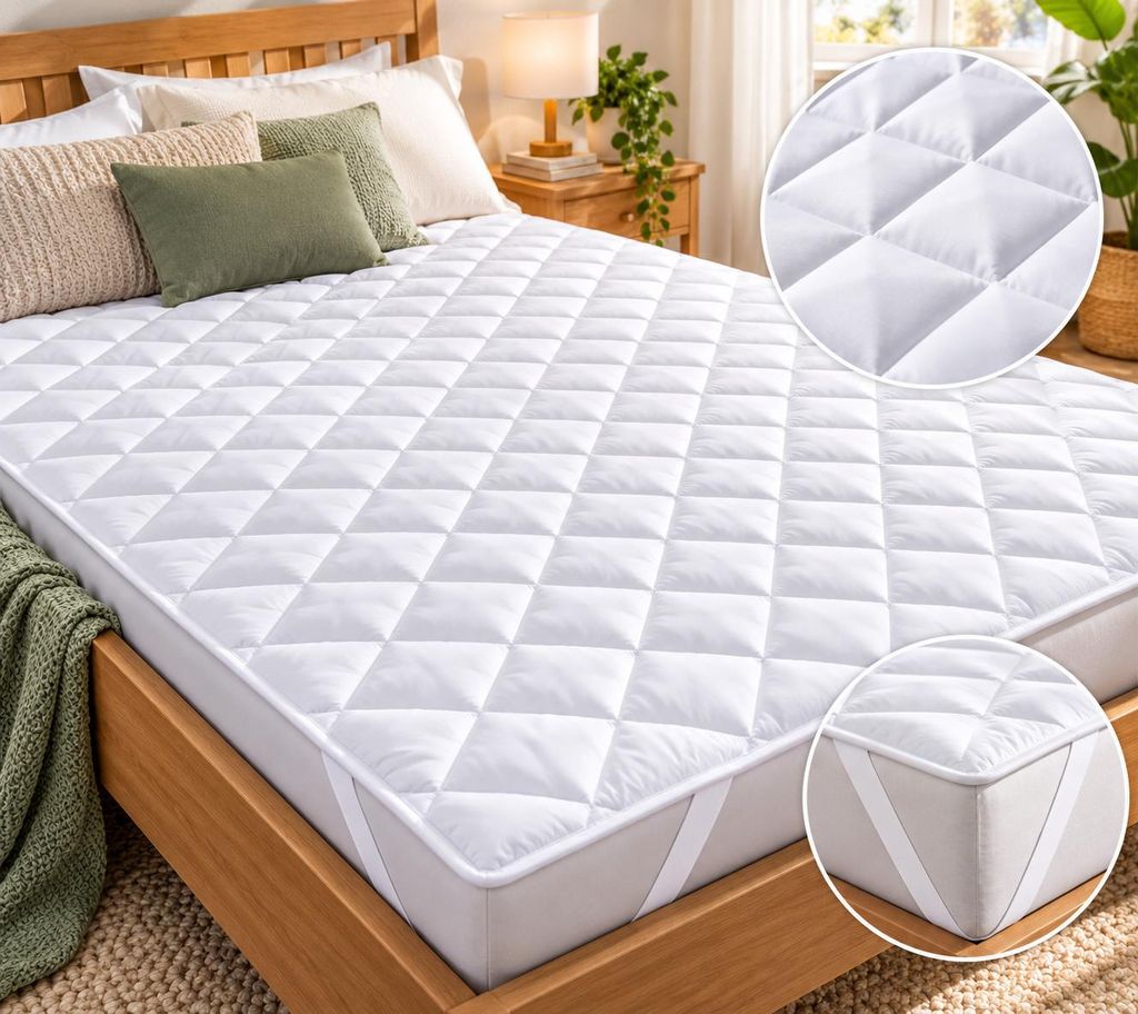 Matratzenauflage Matratzenschoner Unterbett Matratzentopper Produktbild 