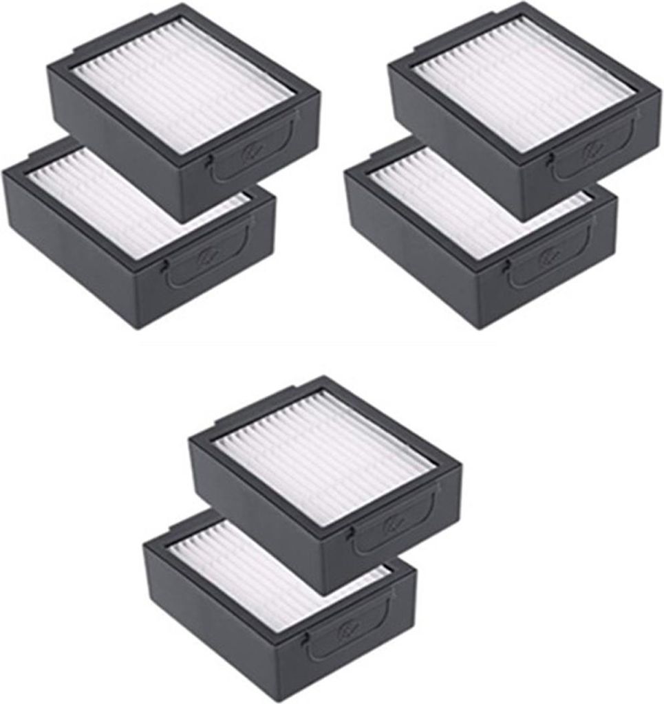 6er-Pack Ersatzfilter für iRobot Roomba e5 e5154 e6 i7 i7+ i7156 i1 i3 i4 i8 HEPA-Luftfilter (Nicht für Combo J7+) Staubsauger-Ersatzteile
