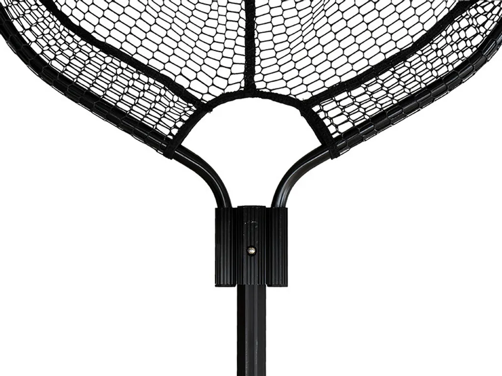 Épuisette pliable Delphin OMINI Quick à ouverture rapide maille enduite - 4