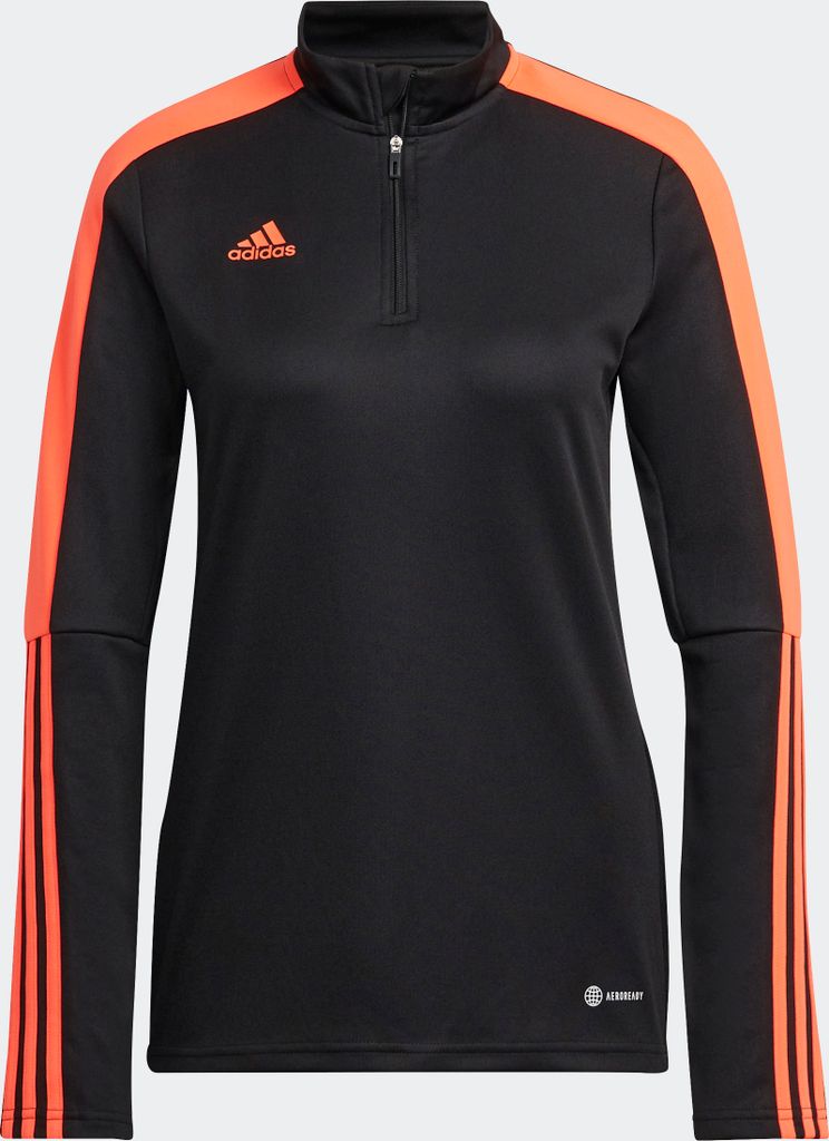 adidas TIRO TR TOP ESW Damen Fußball-/ Trainingsoberteil schwarz/orange schwarz/orange L