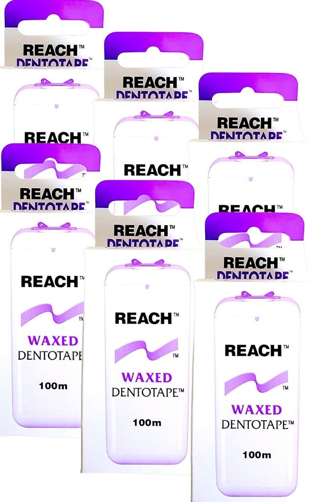 6x Reach Dentotape Zahnseide 6x 100m Produktbild 