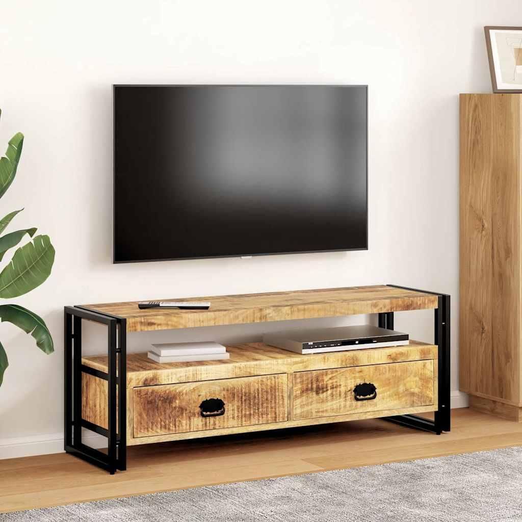 vidaXL TV skříňka 120x35x45 cm z masivního dřeva mango Obrázek produktu 