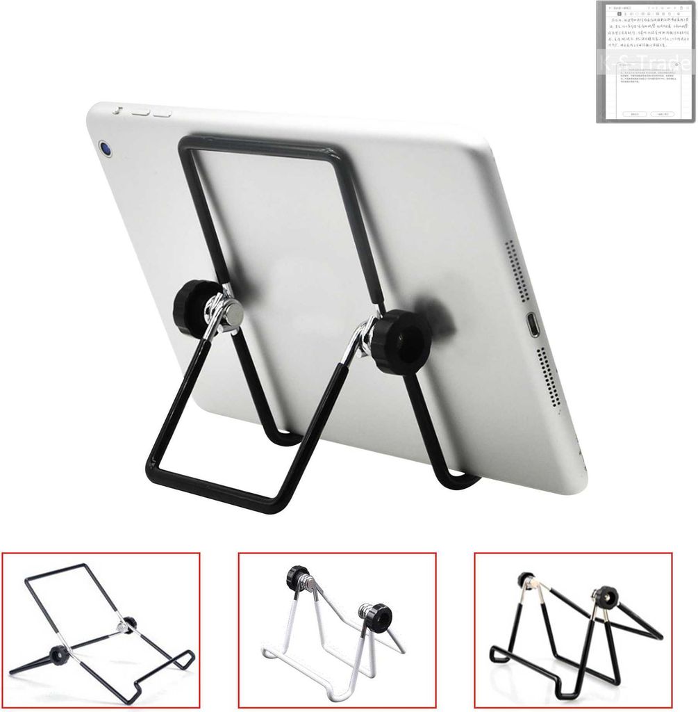 K-S-Trade Tablet-Ständer Tablet-Halterung Tablet-Aufsteller kompatibel mit Huawei MatePad Paper Premium Edition faltbarer Tischständer Tablet
