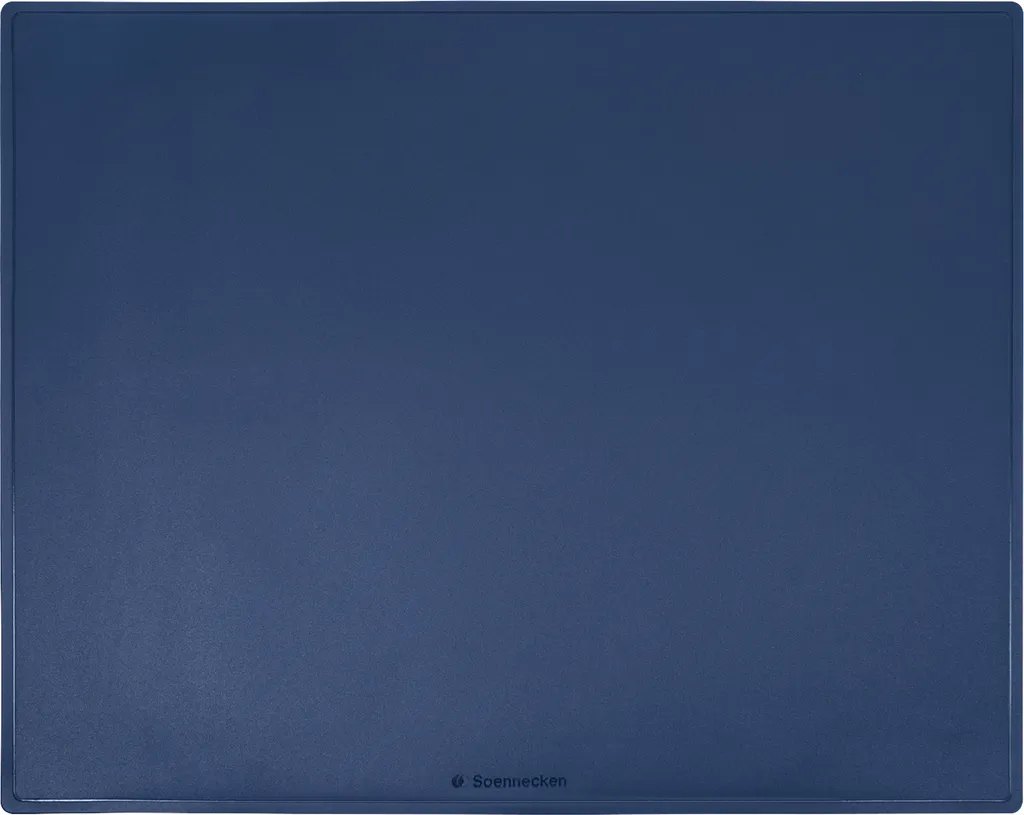 Sous-main de bureau bleu 53x40 cm Soennecken 3646 surface lavable pro