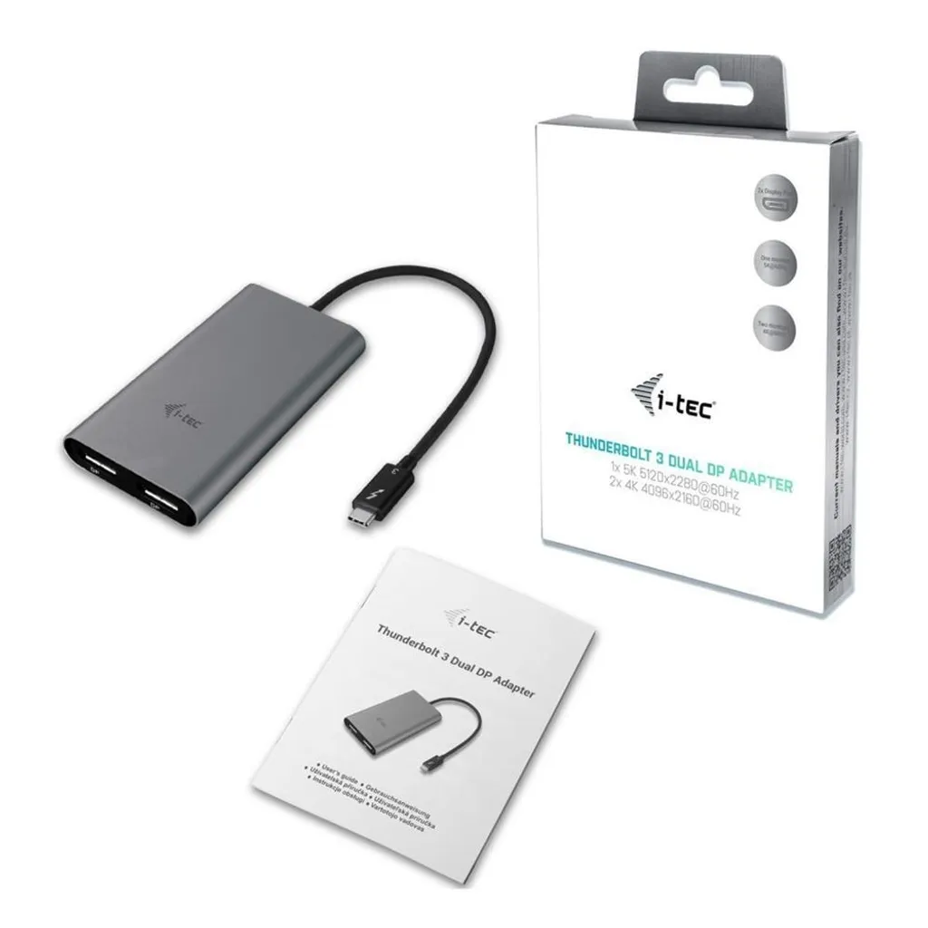 i-tec Video adattatore Thunderbolt 3 Dual DP - 7