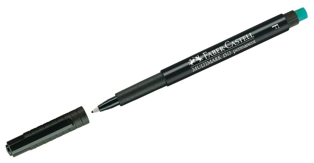 FABER-CASTELL Permanent Marker MULTIMARK F schwarz