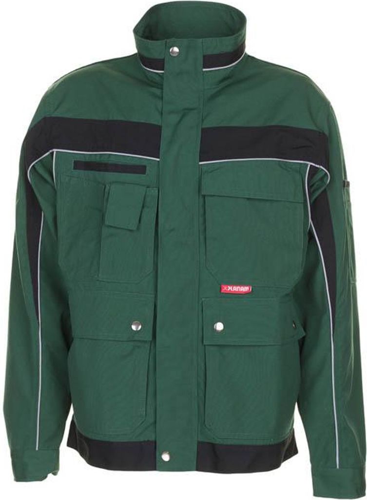 Größe 94 Herren Planam Plaline Bundjacke grün schwarz Modell 2505