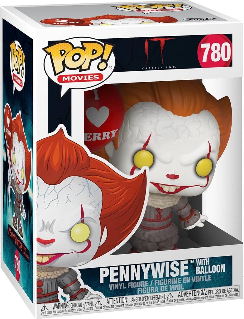 ES IT Chapter Two - Pennywise With Balloon 780 - Funko Pop! Produktbild 