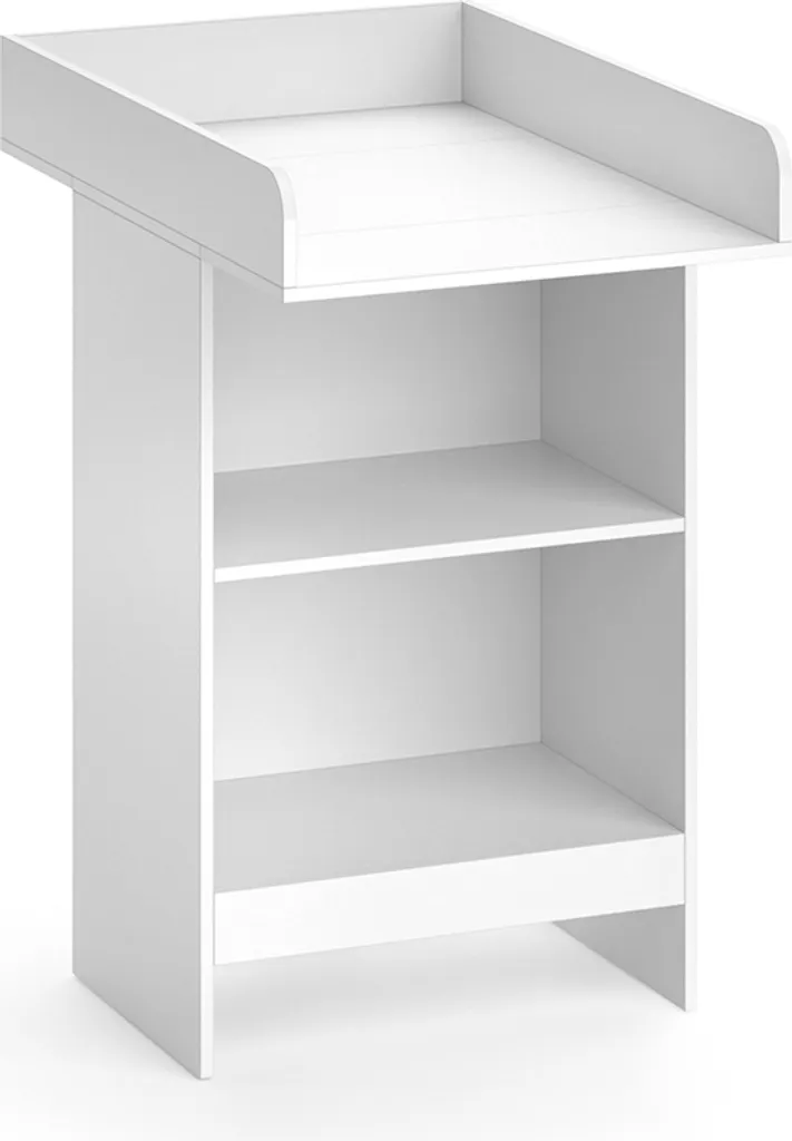 Commode à langer Vicco Leo Blanche 60 cm - Design Compact et Ergonomique
