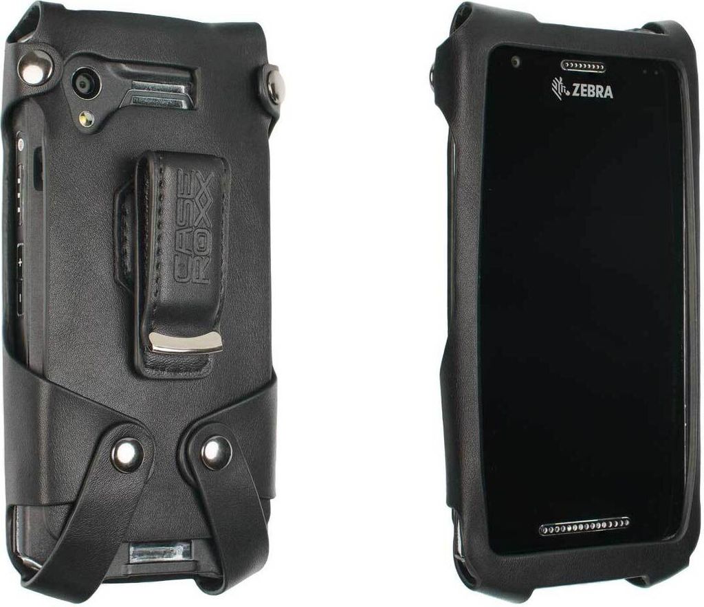 caseroxx Handheld Mobile Computer Schutztasche kompatibel mit Zebra TC21 / TC26, Tasche schwarz