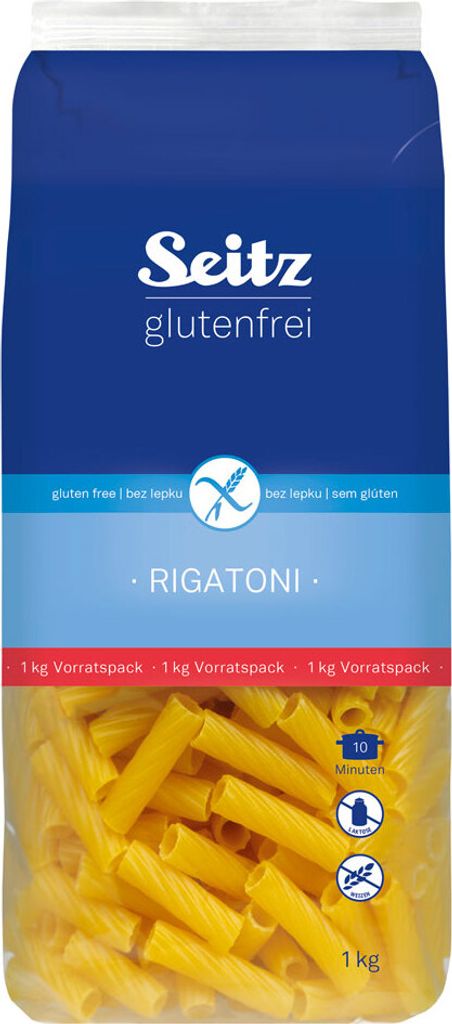 Seitz glutenfrei Rigatoni XL 1kg Produktbild 