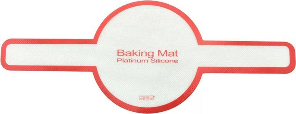 Brotmatte, antihaftbeschichtete Silikon-Brotschlinge, wiederverwendbare Brotbackmatte mit langem Griff für die Küche zu Hause