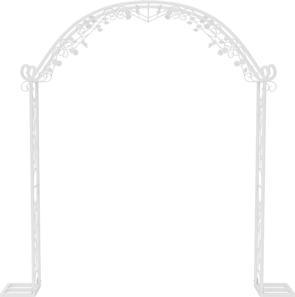 Arche Décorative de Mariage Extérieur - Support pour Fleurs et Ballons