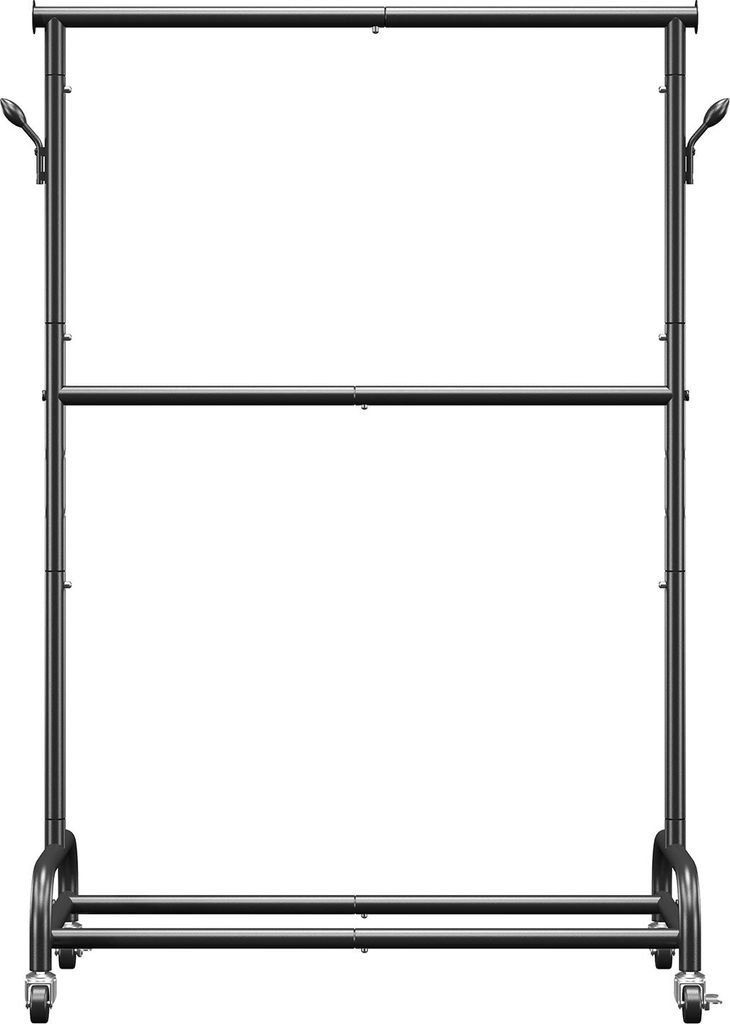 SucceBuy Porte-manteau sur roulettes avec barre Image du produit 