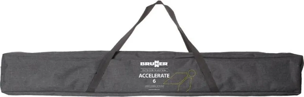 Table aluminium Brunner Accelerate 6 avec plateau enroulable stable - 5