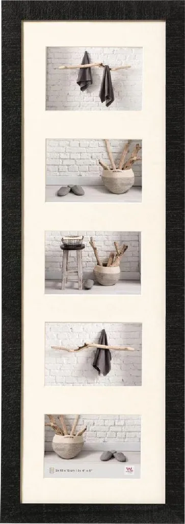 Walther Design cornice per quadri Home 5 x 10 x 15 cm nero