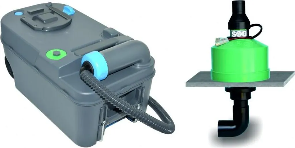Système SOG WC Ventilation pour éliminer les odeurs de toilettes au sol