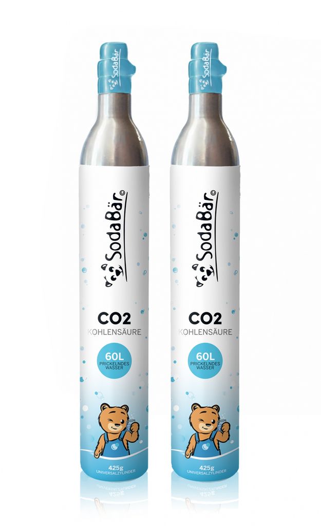 60L SodaStream Reserve CO2 Zylinder 425g Kohlensäure für ca