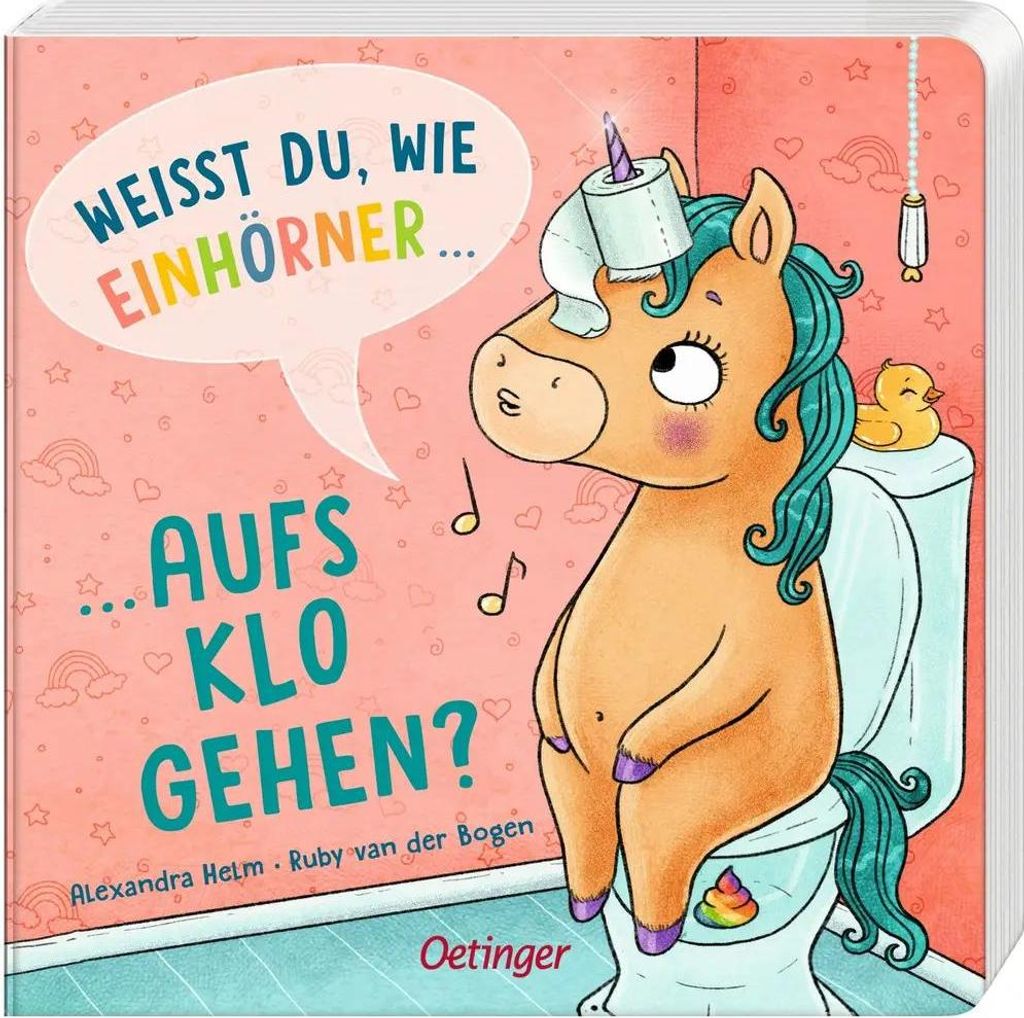 Weißt du, wie Einhörner aufs Klo gehen? Obrázok produktu 