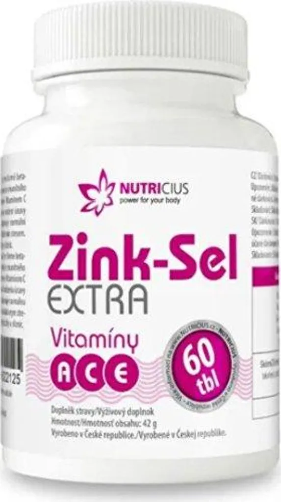 Zink-Sel Extra 60 comprimés - Formule Double Action Peau et Ongles