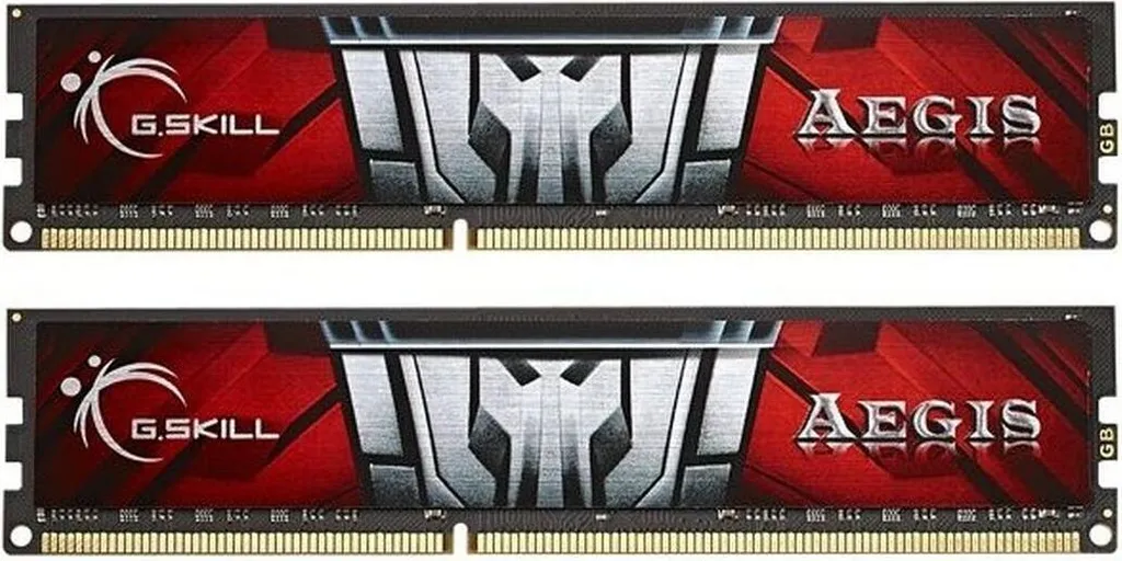 RAM Gaming DDR3 16GB G.Skill Aegis 1600MHz CL11 - Kit 2x8GB Low Profile