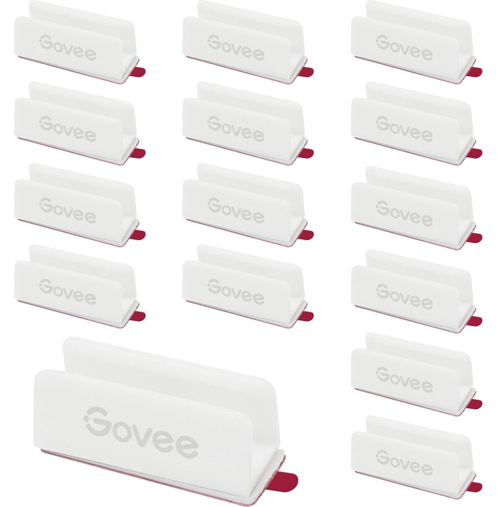 Govee Neon Rope Light 2 Mounting Brackets (20 pcs) white Obrázok produktu 
