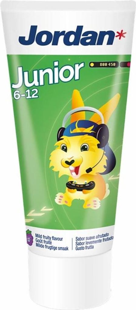 Jordan Junior Zahnpasta (6-12 Jahre) 50 ml - 1 Stück