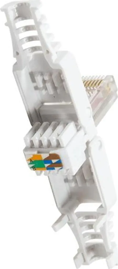 Embout RJ45 CAT5e sans outil pour câblage Ethernet flexible et fixe - 2