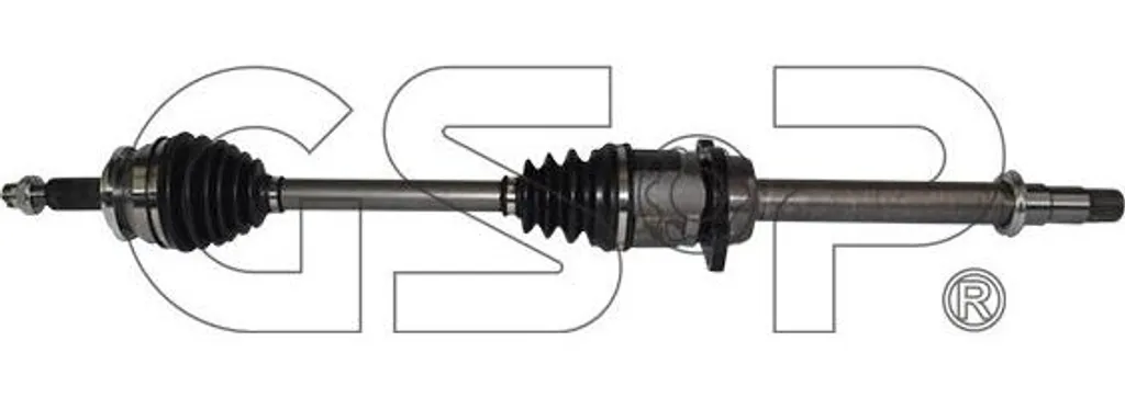 Cardan GSP 259662 Arbre d'entraînement OE 434100F070 pour Toyota Verso