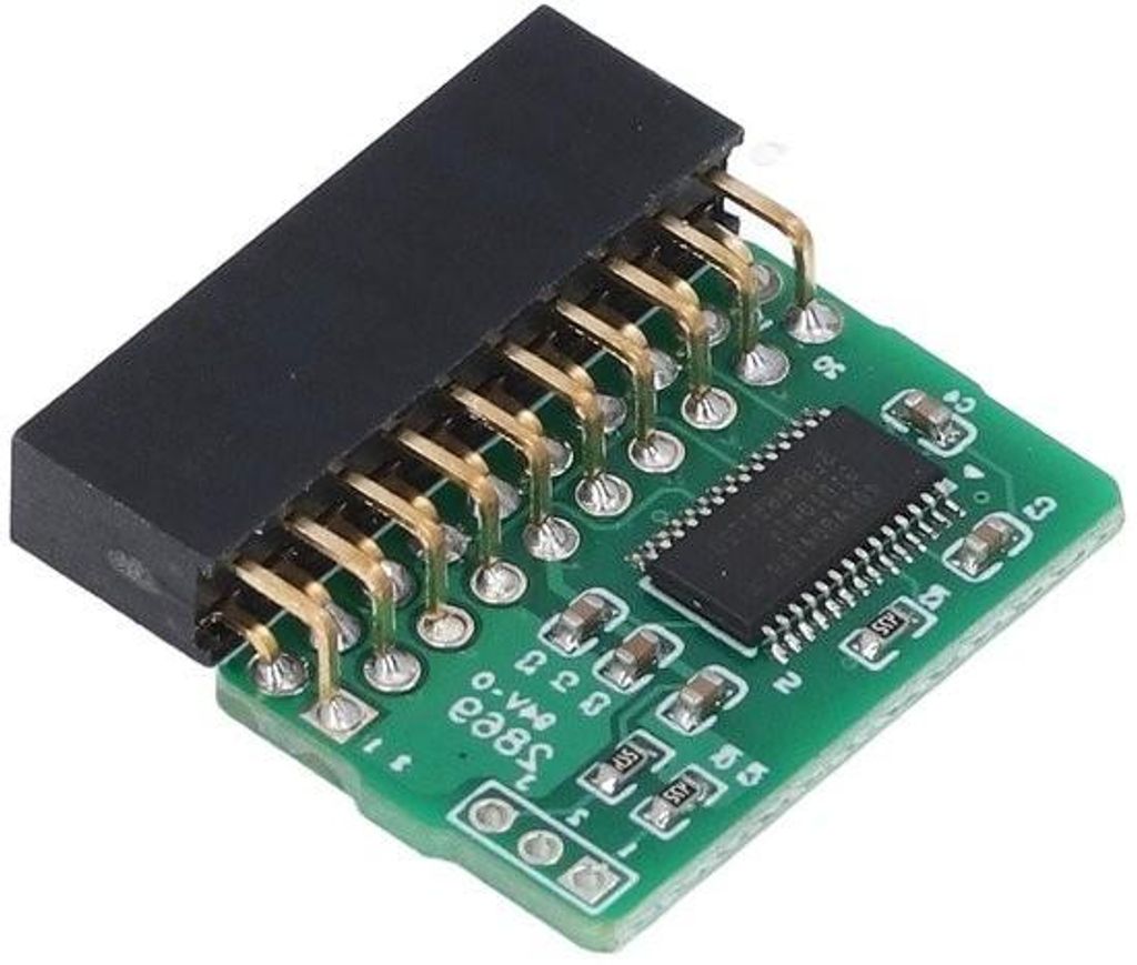 20-poliges TPM2.0-Modul für SuperMicro AOM TPM-9665V TCG 2.0-Verschlüsselungsschutz mit Infineon SLB9665 - PC-kompatibel