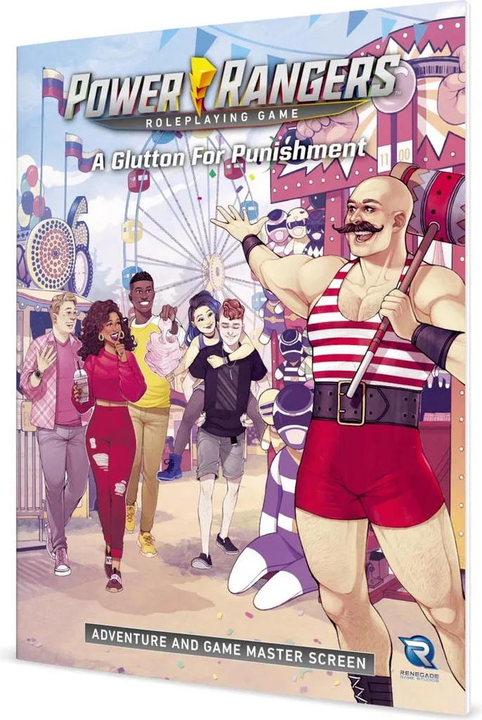 Power Rangers RPG GM Screen Glutton for Punishment avec Aide de Jeu - 4