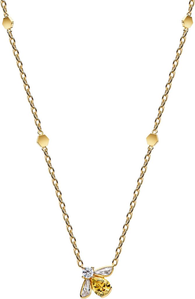 DamenKetting Honigbiene, vergoldet, Zirkonia von PANDORA Produktbild 