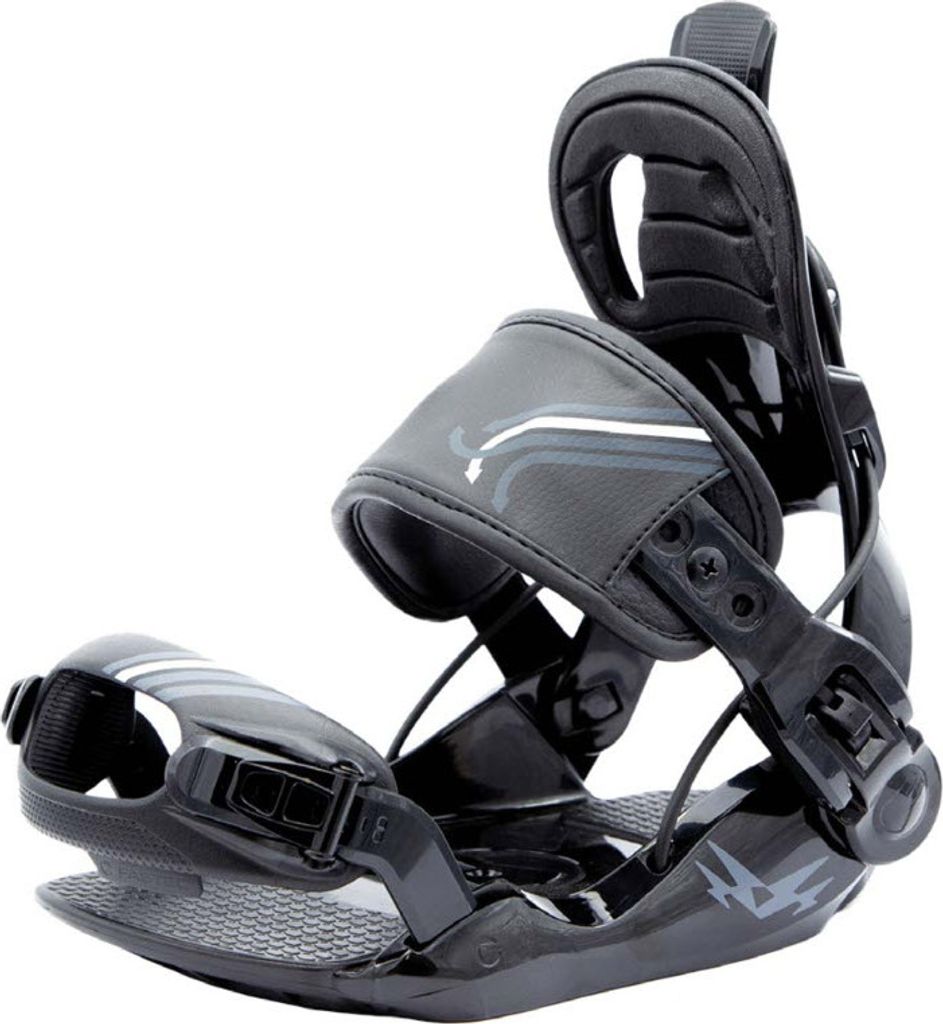 SP Kinder Softbindung RAGE FTKid black XS für Schuhgrösse 28 -35