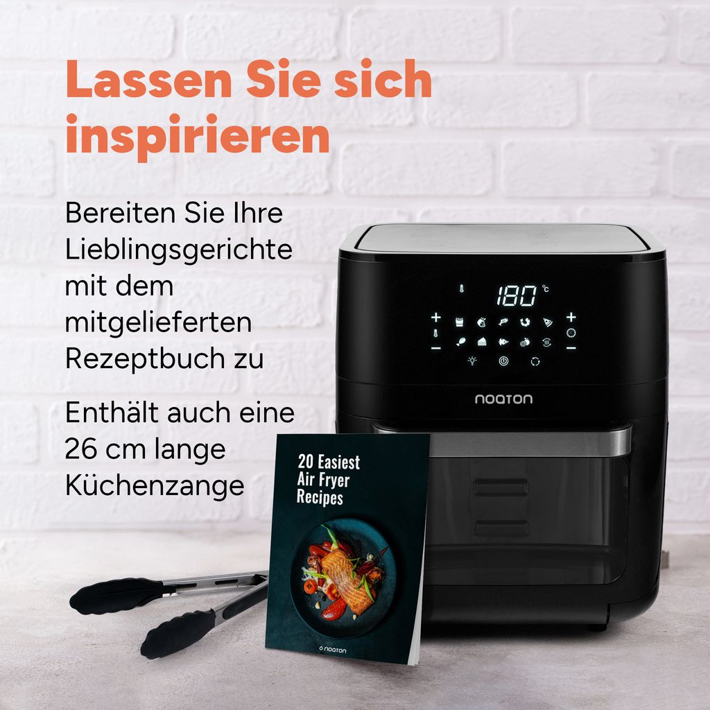 Noaton A120 Ultra Pro Heißluftfritteuse 12L, ohne Öl, Produktbild 8