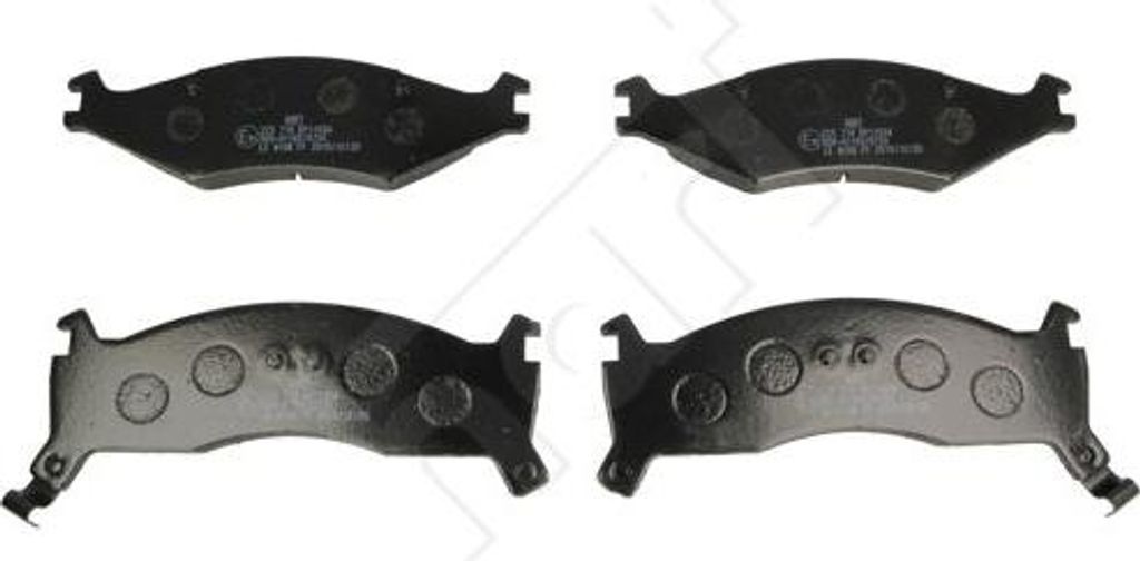 HART 225 718 Bremsbelagsatz, Scheibenbremse OE 0K0113323Z kompatibel mit Sportage