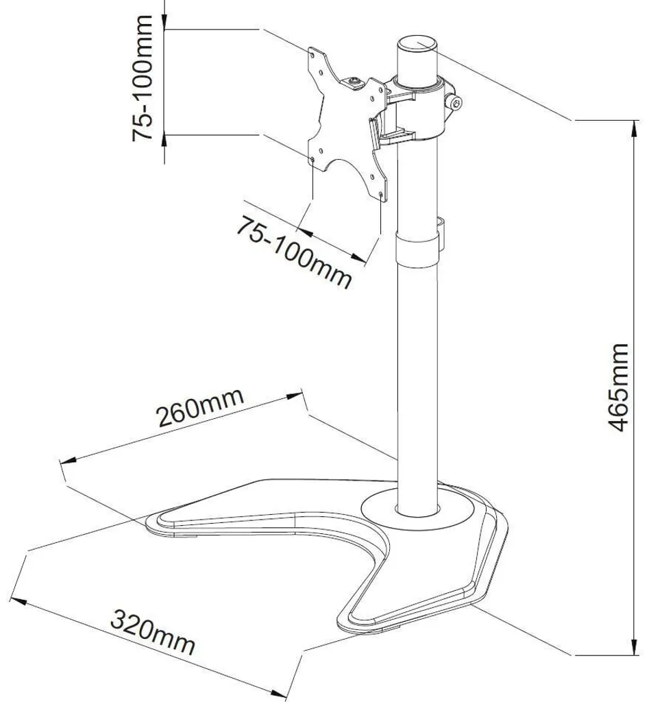 Support Écran PC sans Perçage pour Libérer de l'Espace sur Bureau - 6