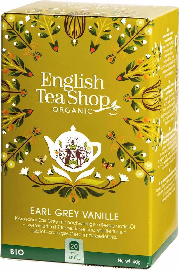 ETS - Earl Grey Vanille, Naturland, BIO, 20 Teebeutel Produktbild 1