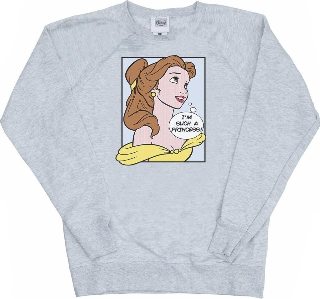 Disney Princess - Sweatshirt für Damen BI10206 (L) (Grau meliert)
