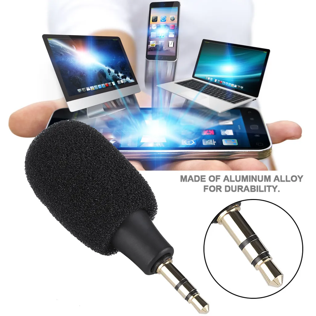 Mini Microfono Condensatore 3.5mm: Audio Pro per PC e Smartphone - 7