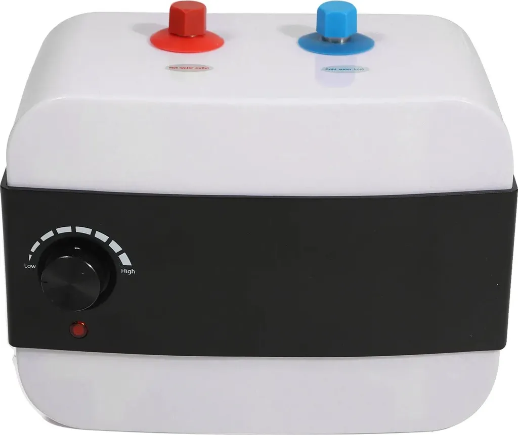 Bouilloire électrique 1500W blanche avec réglage de température 65°C