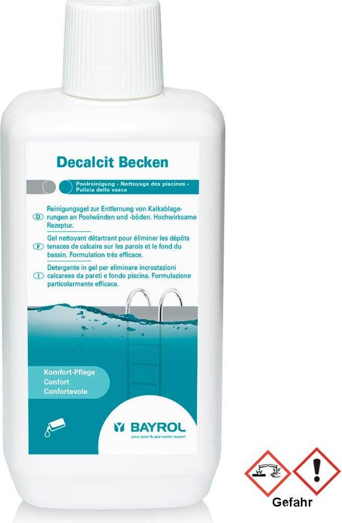 Decalcit Becken 1Liter (Becken Reinigung) Produktbild 