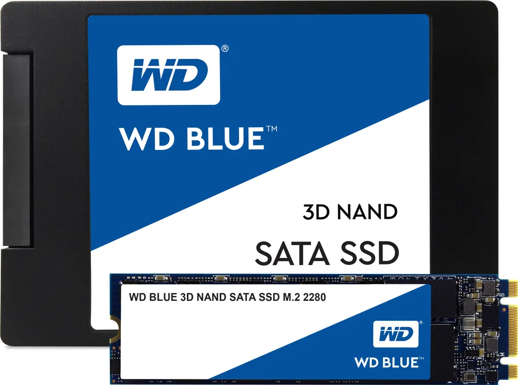 Mise à niveau rapide SSD M.2 : Western Digital Blue 3D 250 Go SATA